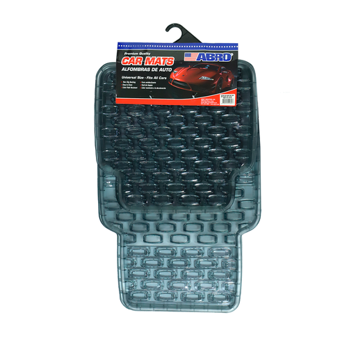[89759] Alfombra de hule para carro 4 piezas abro cm1503pt gris