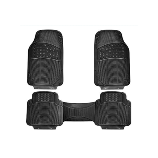 [81891] Alfombra de hule para carro pvc 3 piezas abro cm1210p3 negra