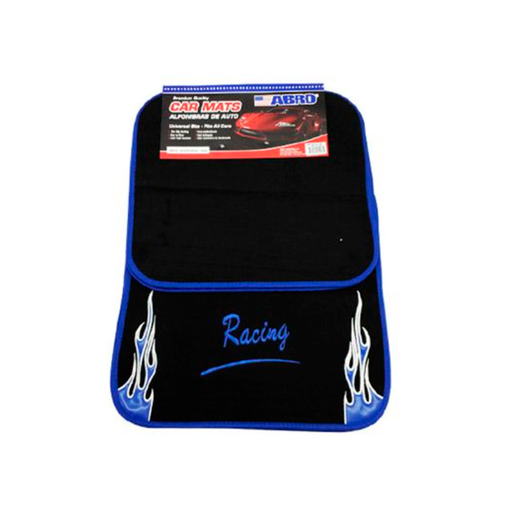 [81931] Alfombra de tela para carro 4 piezas abro cm8125 negra