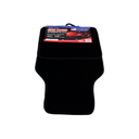 Alfombra de tela para carro 4 piezas abro cm8006 negra