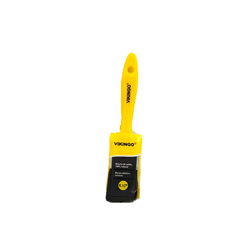 [87006] Brocha para pintar 1.1/2" mango plastico vikingo pbe11