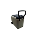 Hielera 40-qt max cold con rueda azul/gris 814