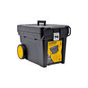 Caja para herramientas plastica con llantas stanley 033026r negro