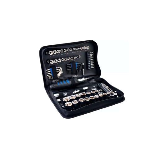 [44839] Cubos 83pc 1/4" y 3/8" foy con mango plastico 144023