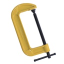 Prensa sargento 5" tipo "g" vikingo amarillo/negro
