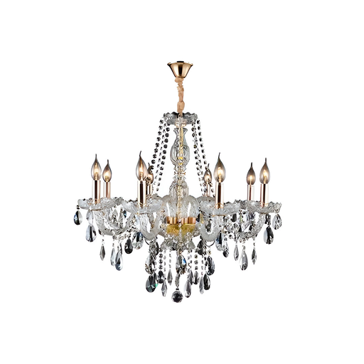 [95337] Lampara colgar cristal 8l e14 40w 2171tr