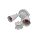 Lampara reflector 2-l con sen 110-130v blanco
