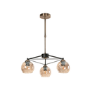 Lampara colgar 3l 40w lumi 227283 bronce antiguo