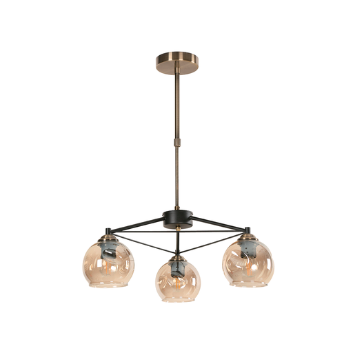 [111482] Lampara colgar 3l 40w lumi 227283 bronce antiguo