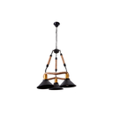 Lampara colgar 3l mundi d-60226-3 negro