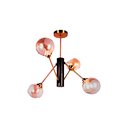 Lampara colgar 4l mundi x-51089-4 dorado