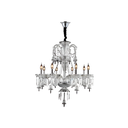 Lampara colgar cristal 8l e14 40w 21013c