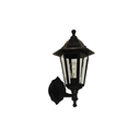 Lampara pared 1l lumi 04687-2 negro