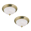 Lampara techo 2l mundi 006c-2con dorado