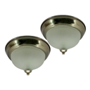 Lampara techo 2l mundi 006c-2con plateado