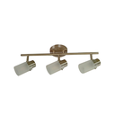 Lampara techo 3l 60w lumi 5280-4 niquel satinado