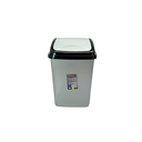 Basurero plastico 10l 335565 negro/gris