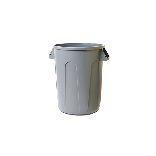 [144760] Basurero plastico 32gl redondo bs-32gclm gris