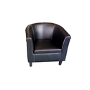 Silla cuerina 77x70x80cm x-w-2022 negro