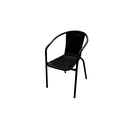 Silla metal/rattan con brazo 68x54x76cm varios colores