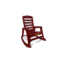 Silla plastica con brazo mecedora plastimas cereza