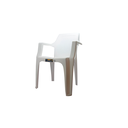 Silla plastica con brazo plastimas 50200 blanco