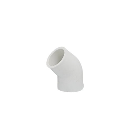 [35936] Codo pvc 1/2"x45 sin rosca china