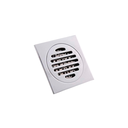 Desague baño acero inoxidable 4"x4" box 16531-mp