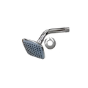 Ducha con brazo 4" plastico boxer t16985-4 cp