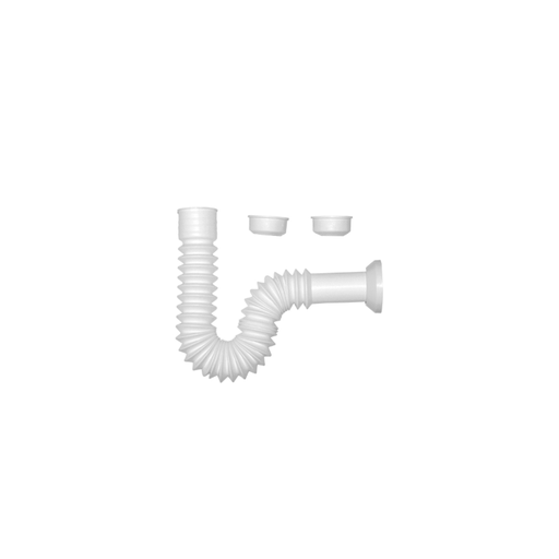 [70048] Sifon plastico 1.1/2" sencillo flexible p-b9022