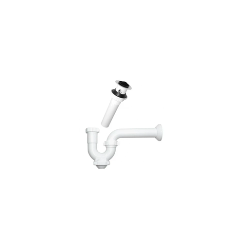 [6613] Sifon plastico 1.1/2"/1.1/4" con desague p-b9001