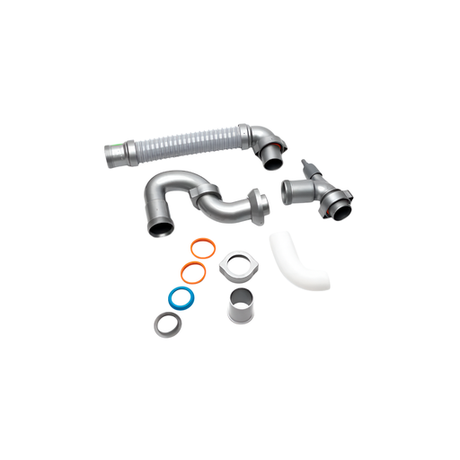 [64549] Sifon plastico 1.1/4" sencillo sin desague flexible 3337