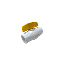 Valvula balin 1/2" pvc sin rosca pvcbv