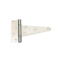 Bisagra national tipo t 6" n129-171 plateado