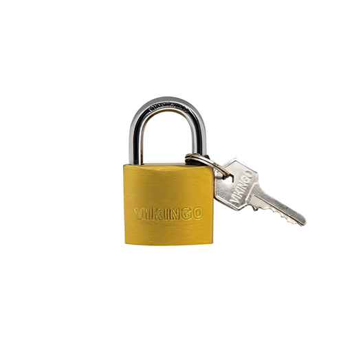 [28376] Candado vikingo 50mm dorado 8/bp50* blister