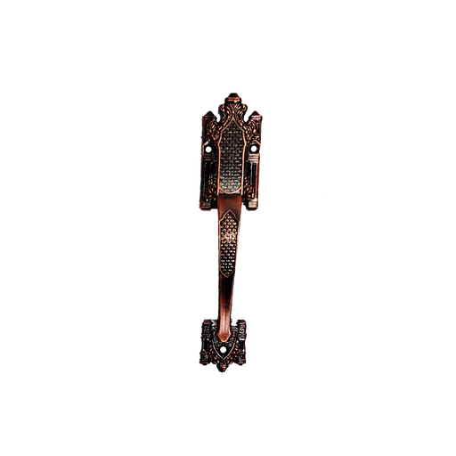 [3583] Llamador cafe 135mm forma castillo peq 693-1