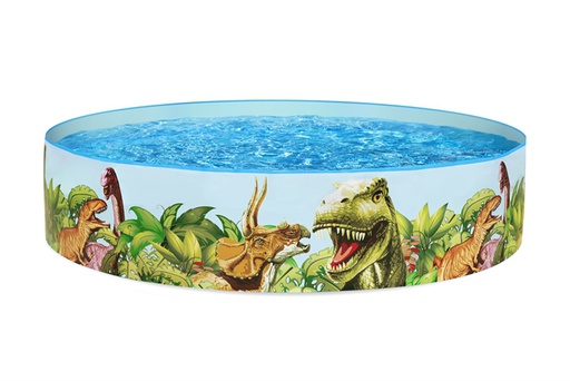 [34819] Piscina de pared rigida pvc 72"x15" diseño animales bestway 55022