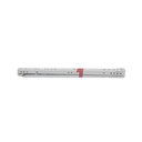 Riel para gaveta 16" sin tornillo 4pc blanco