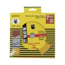 Disco de diamante continuo 7.1/4" corte de concreto ac2730