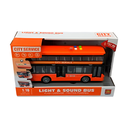 Juguete carro bus ss1392858 con sonido-luz roja