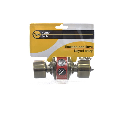 [66916] Llavin de pelota yale chest con llave 8975 bronce