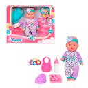 Juguete muñeca bebe 30cm con accesorios 2321211