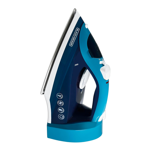 [145334] Plancha electrica vapor con retractil icr004b-la