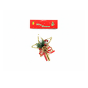 Estrella navideña 11x14cm 21079 dorado
