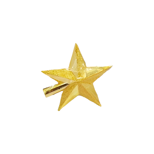 [92420] Estrella navideña 20cm 2-lm1704-281 dorado