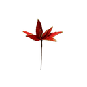 Flor navideña 33cm 2cs2201-0178 rojo