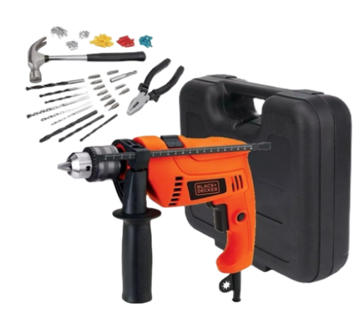 [97214] Taladro rotamartillo 1/2" 550w hd555k88-b3