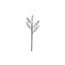 Rama navideña con bayas 45cm cs2201-0110 blanco