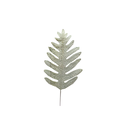 Rama navideña hoja 40cm 2-cs1503-878 blanco