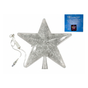 Estrella navideña 30cm 30led 110v blanco calido